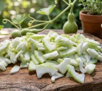 Chal Kumra Jali – Vegetable Cut